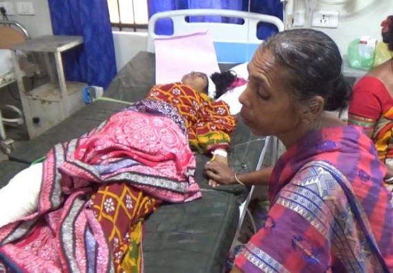 Increasing Traffic Accidents in State : Young Housewife Serious after hit by a Bike in Belonia Increasing Traffic Accidents in State : Young Housewife Serious after hit by a Bike in Belonia